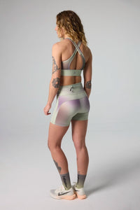 MULTICOLOR ACTIVE WOMAN SHORT LEGGINS