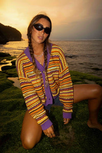 CÁRDIGAN MUJER LUPE MULTICOLOR