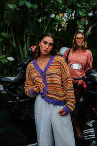 CÁRDIGAN MUJER LUPE MULTICOLOR