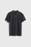 BLACK NATURE WASHED POLO