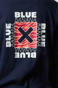NAVY FOAM LS TEE