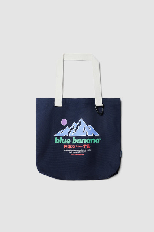 NAVY ONTAKE TOTE BAG