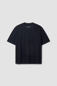 NAVY PATCH TEE