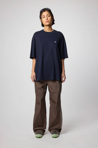 NAVY PATCH TEE