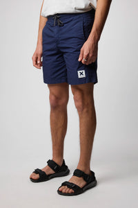NAVY WAVE SHORTS