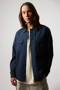NAVY BOMBIE SHIRT