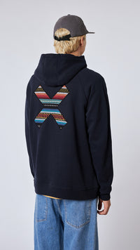 SUDADERA CON CAPUCHA CLASSIC AZUL MARINO