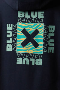 NAVY FOAM HOODIE