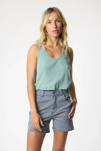 PANTALÓN CORTO MUJER POPEYE AZUL MARINO