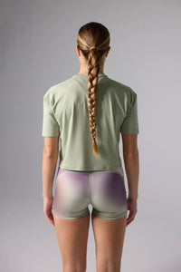 NEBULA MINT TRAIN WOMAN TEE