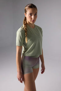 NEBULA MINT TRAIN WOMAN TEE