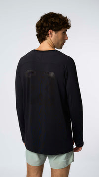 DEEP BLACK TRAIN LS TEE