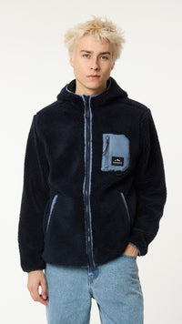 HOODIE POLAR CAVE AZUL MARINO