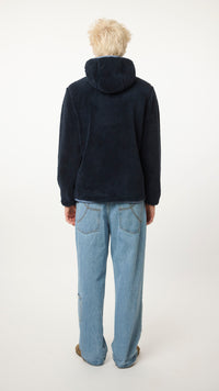 HOODIE POLAR CAVE AZUL MARINO
