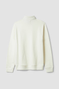 OFF-WHITE BANK HALF ZIP CREW