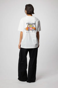CAMISETA FORECAST BLANCO ROTO