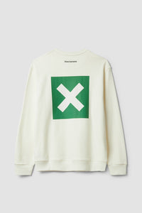 SUDADERA NATURE BLANCO ROTO