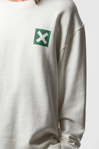 SUDADERA NATURE BLANCO ROTO