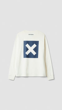 CAMISETA MANGA LARGA NATURE BLANCO ROTO