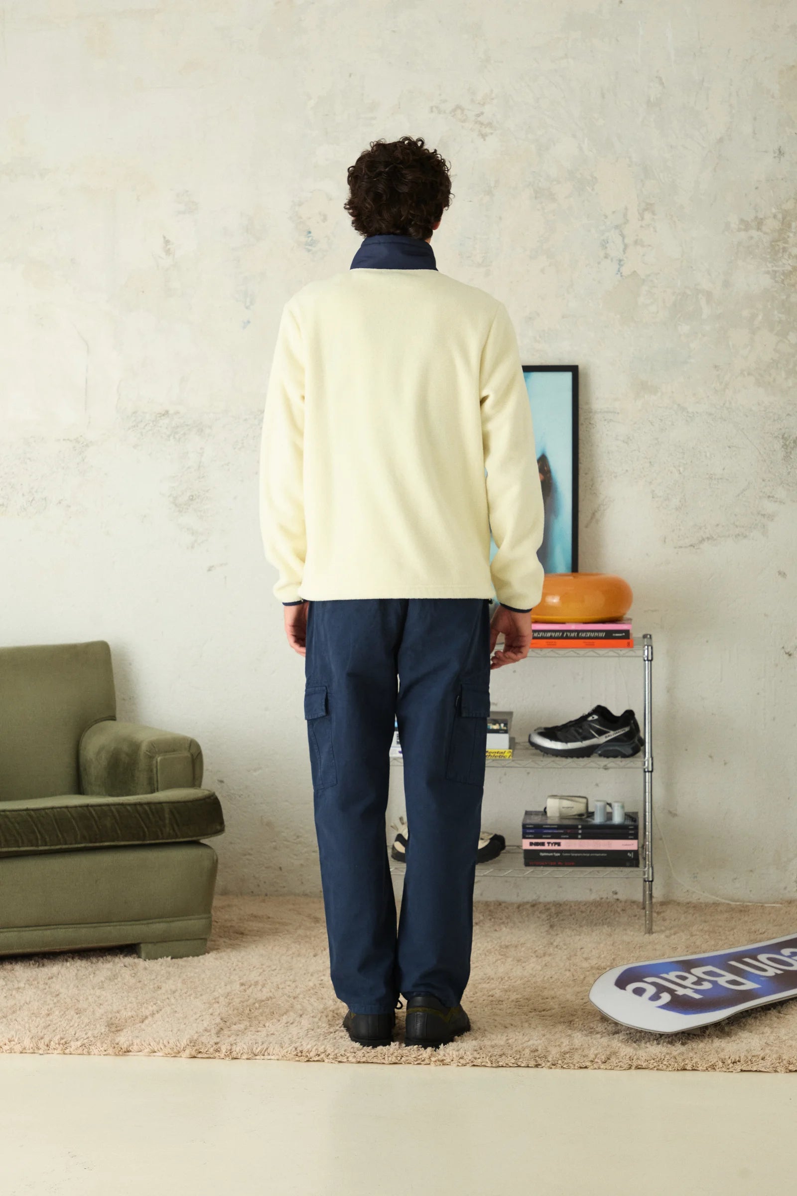 PACK ABRIGO POLAR TENT BLANCO ROTO + CAMISETA CLASSIC TAPIOCA