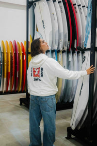 SUDADERA CON CAPUCHA FOAM BLANCO ROTO
