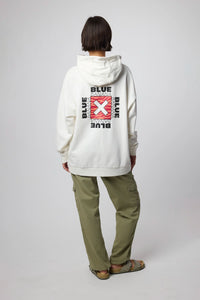 SUDADERA CON CAPUCHA FOAM BLANCO ROTO