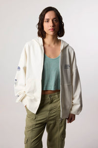 OFF-WHITE RANDOM FULL ZIP HOODIE