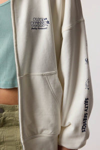 OFF-WHITE RANDOM FULL ZIP HOODIE