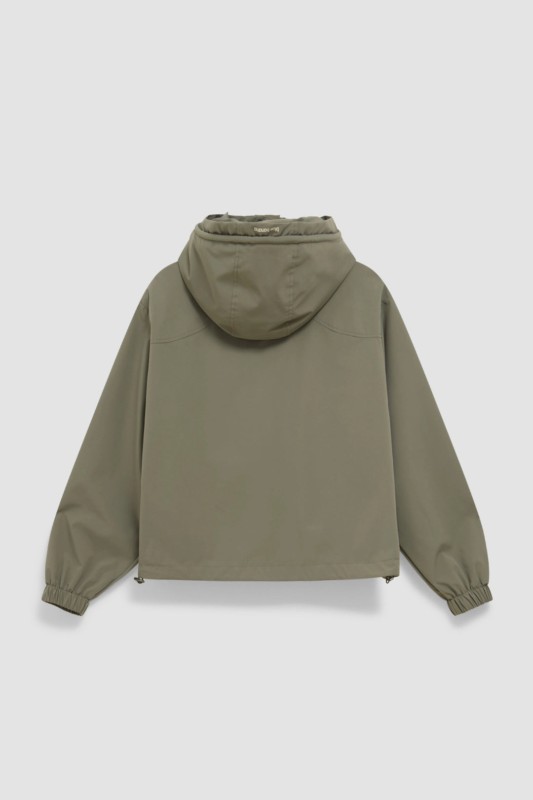 OLIVE GREEN WAX WOMAN RAINCOAT