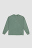 OLIVE GREEN WORLD WASHED LS TEE