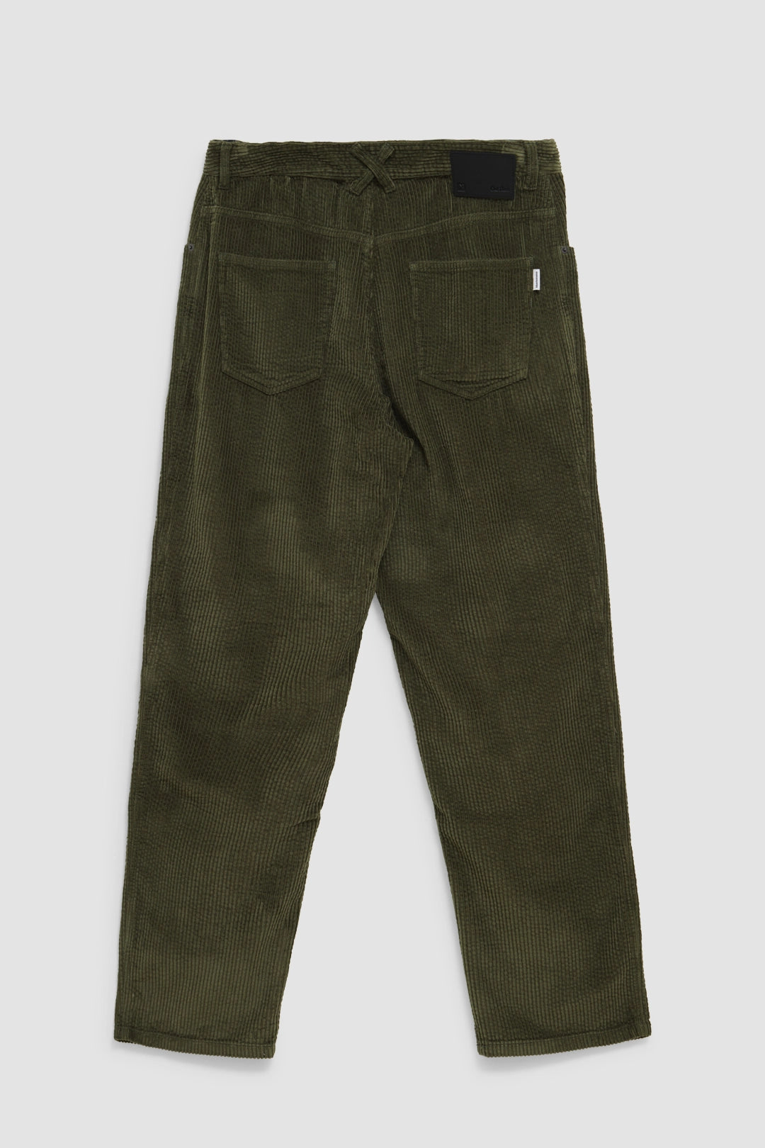 OLIVE GREEN CORD STRAIGHT PANT