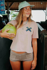 CAMISETA MUJER CLASSIC PEACH
