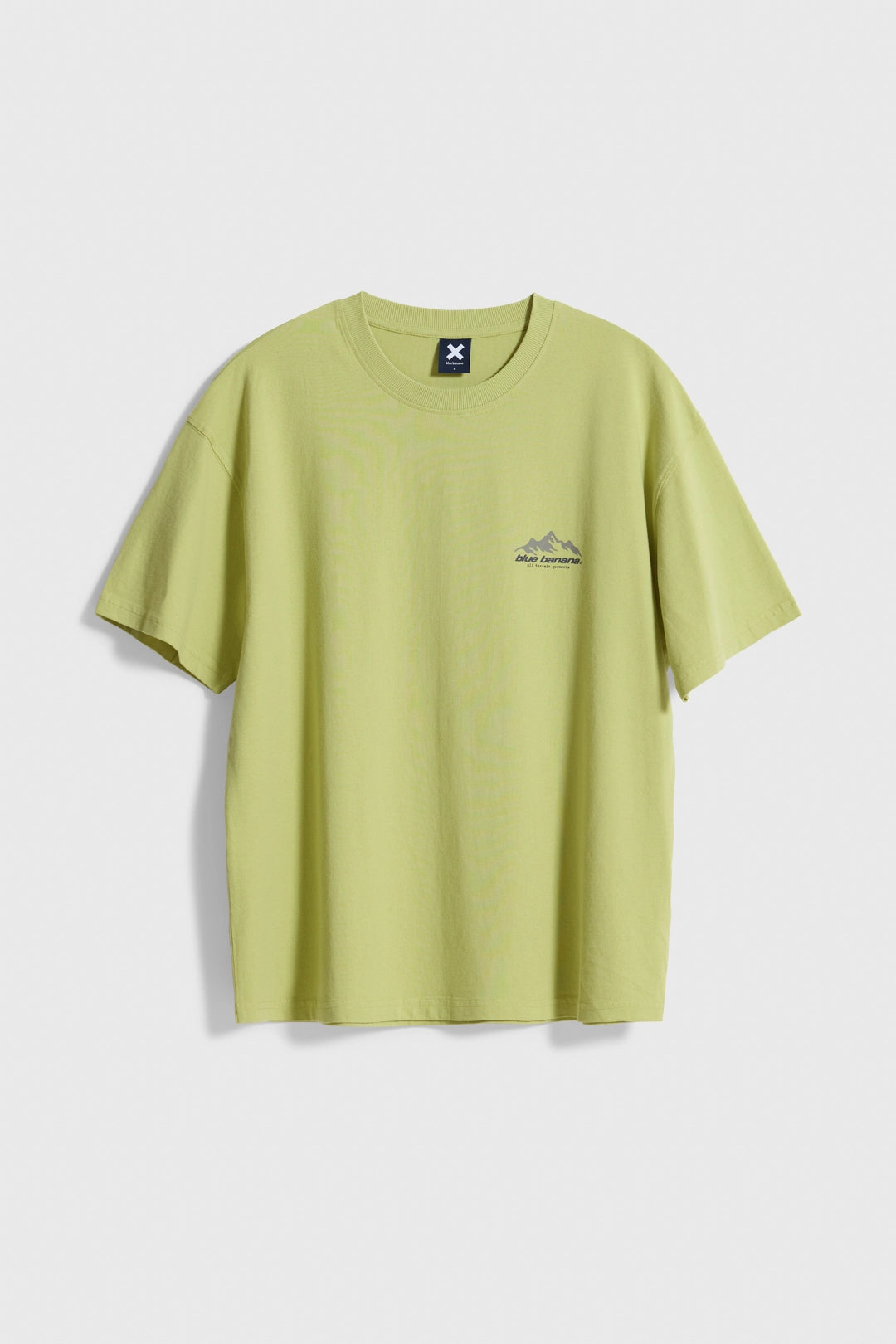 LIME GREEN PEAK TEE