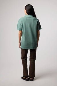 PINE GREEN ICONIC POLO