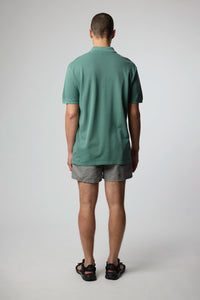 PINE GREEN ICONIC POLO