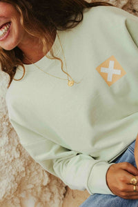 PISTACHIO NATURE WOMAN CREW