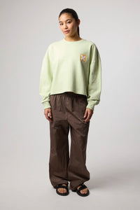 PISTACHIO NATURE WOMAN CREW