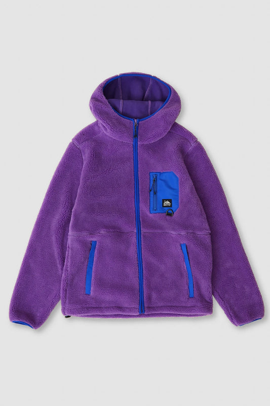 PURPLE CAVE POLAR HOODIE