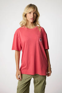 RED ICONIC TEE