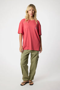 RED ICONIC TEE