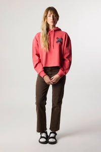 RED CLASSIC WOMAN HOODIE