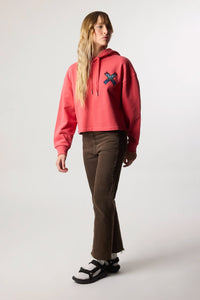 RED CLASSIC WOMAN HOODIE