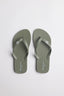 OLIVE GREEN RILEY FLIP FLOPS