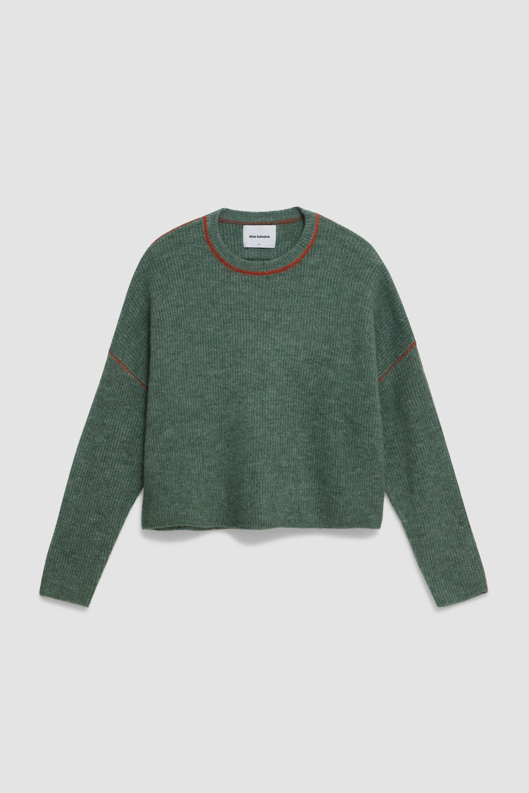 SAGE YARN WOMAN KNITTED SWEATER