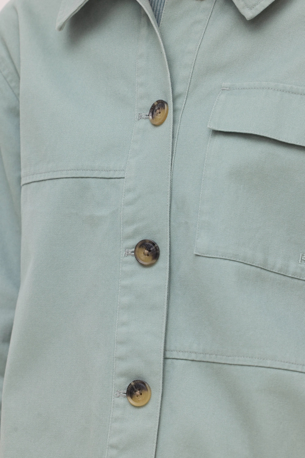 SAGE SHIRR WOMAN JACKET