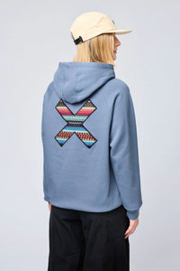 SUDADERA CON CAPUCHA CLASSIC SKY BLUE