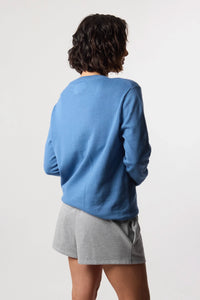 SKY BLUE FISH KNITTED SWEATER