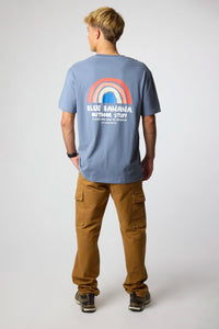 SKY BLUE RAINBOW TEE
