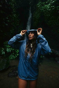 SKY BLUE CLOUD RAINCOAT