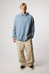 SUDADERA CON CAPUCHA ICONIC SKY BLUE